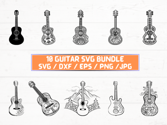 Guitar Laser Engraving Cut File