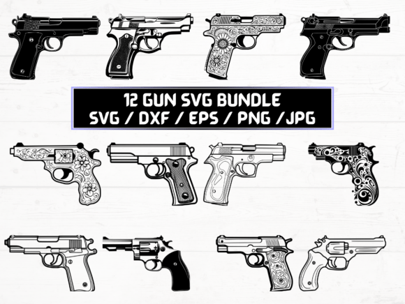 Guns SVG: A Versatile Digital Asset for Creative Projects