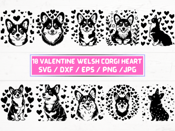 Valentine Welsh Corgi Heart SVG Laser: A Strategic Tool for Creative and Professional Use