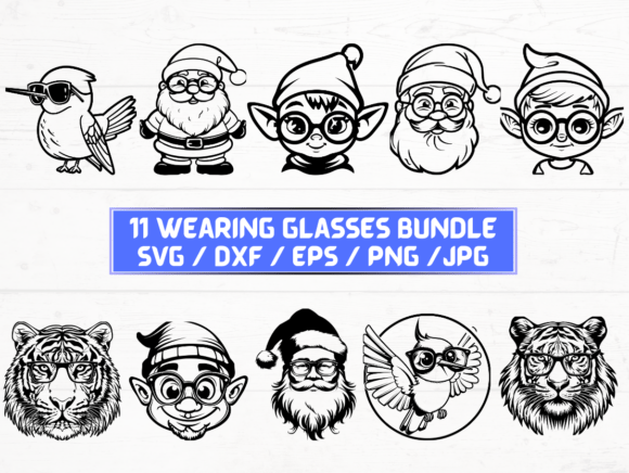 Wearing Glasses Laser Cut: A Versatile Digital Asset for Creative and Practical Applications